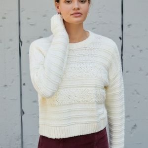 Pacsun- Lottie Moss Boxy Textured Sweater